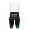 Set Fietsshirt + Korte Koersbroek 2023 BORA-Hansgrohe Version Duits Kampioenschap Wit